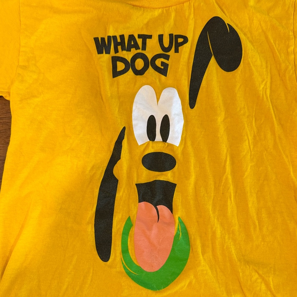 Disney Yellow T-Shirt with Iconic Logo - Picture 3 of 3